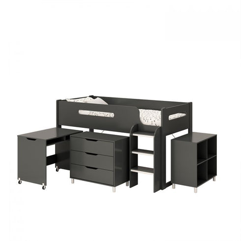 Kidsaw Kudl Single Mid Sleeper, Anthracite